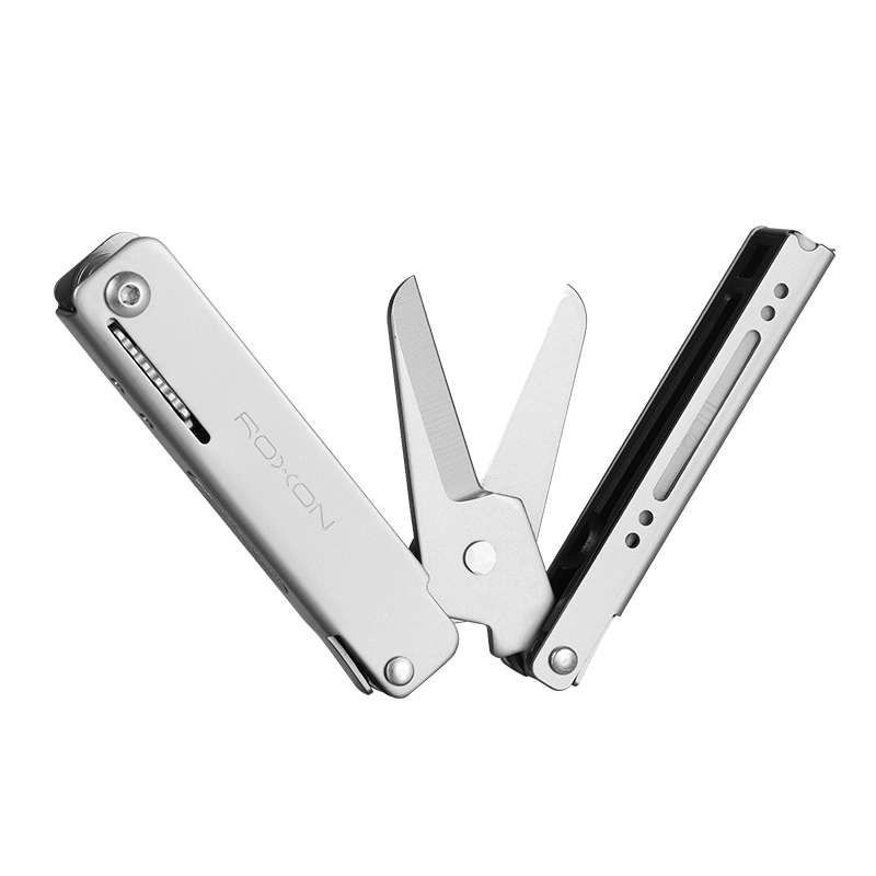 Practical Multi Scissors EDC with Toothpick & Tweezers, Small and Exquisite for On-the-Go Use