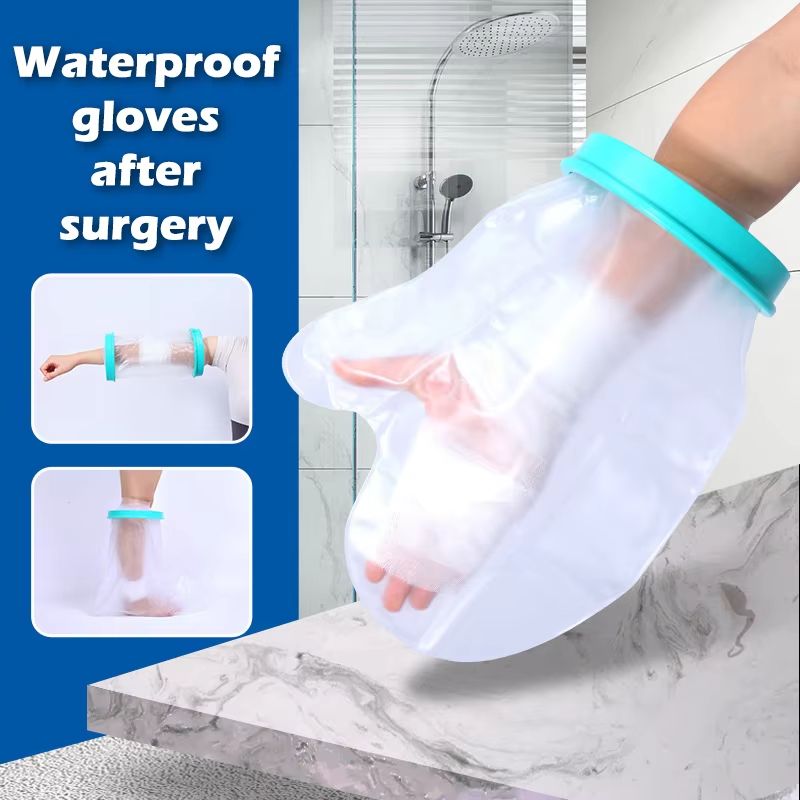 Waterproof Shower Cast & Bandage Protector – Reusable Adult Arm, Leg & Hand Cover