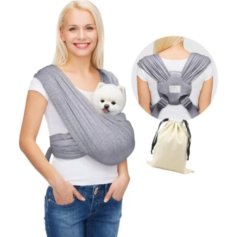 Adjustable Front Facing Dog and Cat Carrier Sling Bag