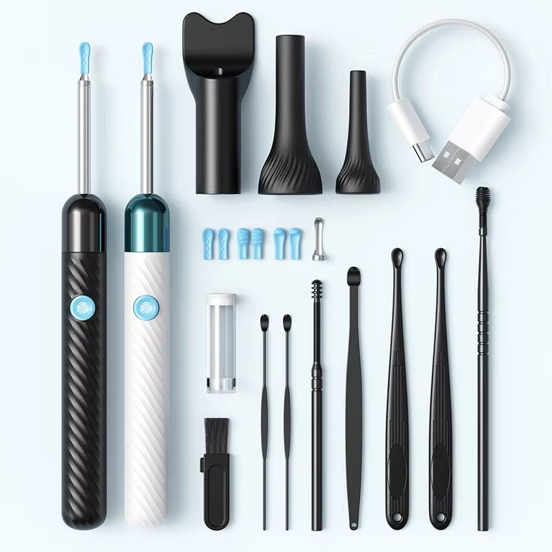Wireless Ear Cleaner with 8MP Camera – Rechargeable Ear Wax Removal Kit with Ear Spoon