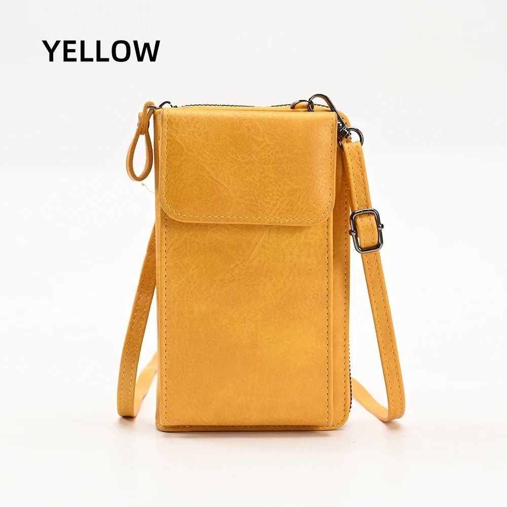 Fashionable Versatile Crossbody Mobile Phone Bag and Large-Capacity Coin Purse
