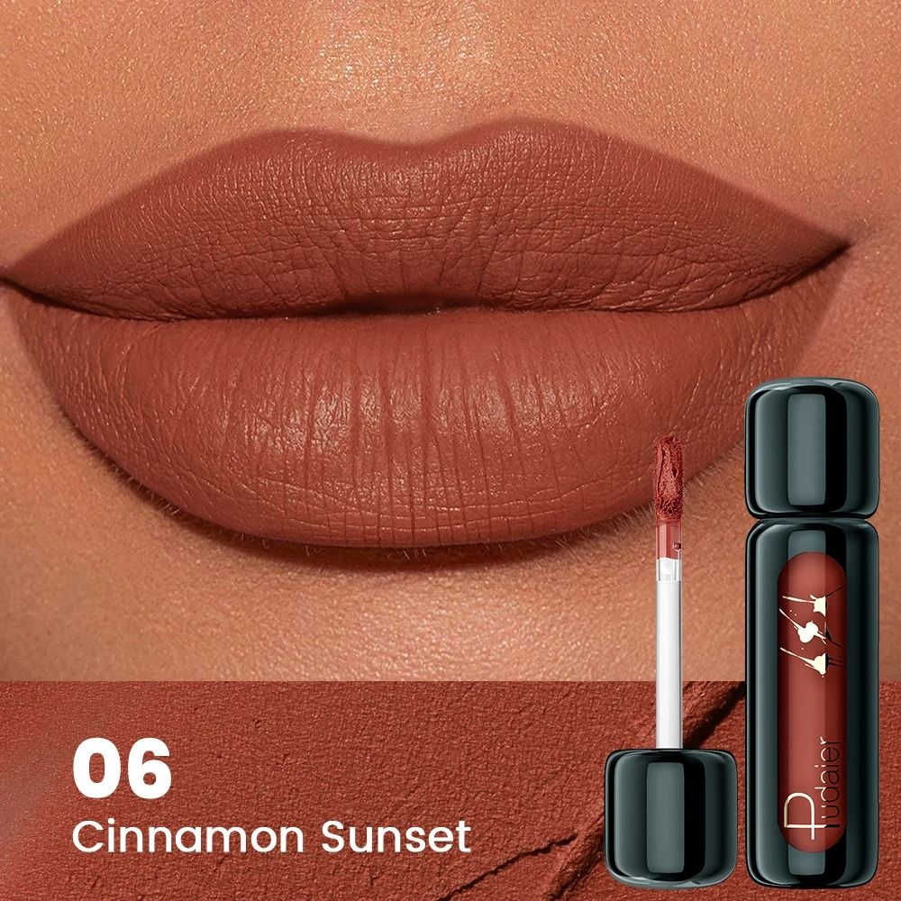 VelvetBloom Matte Velvet Lip Gloss High Pigment Liquid Lip Mud