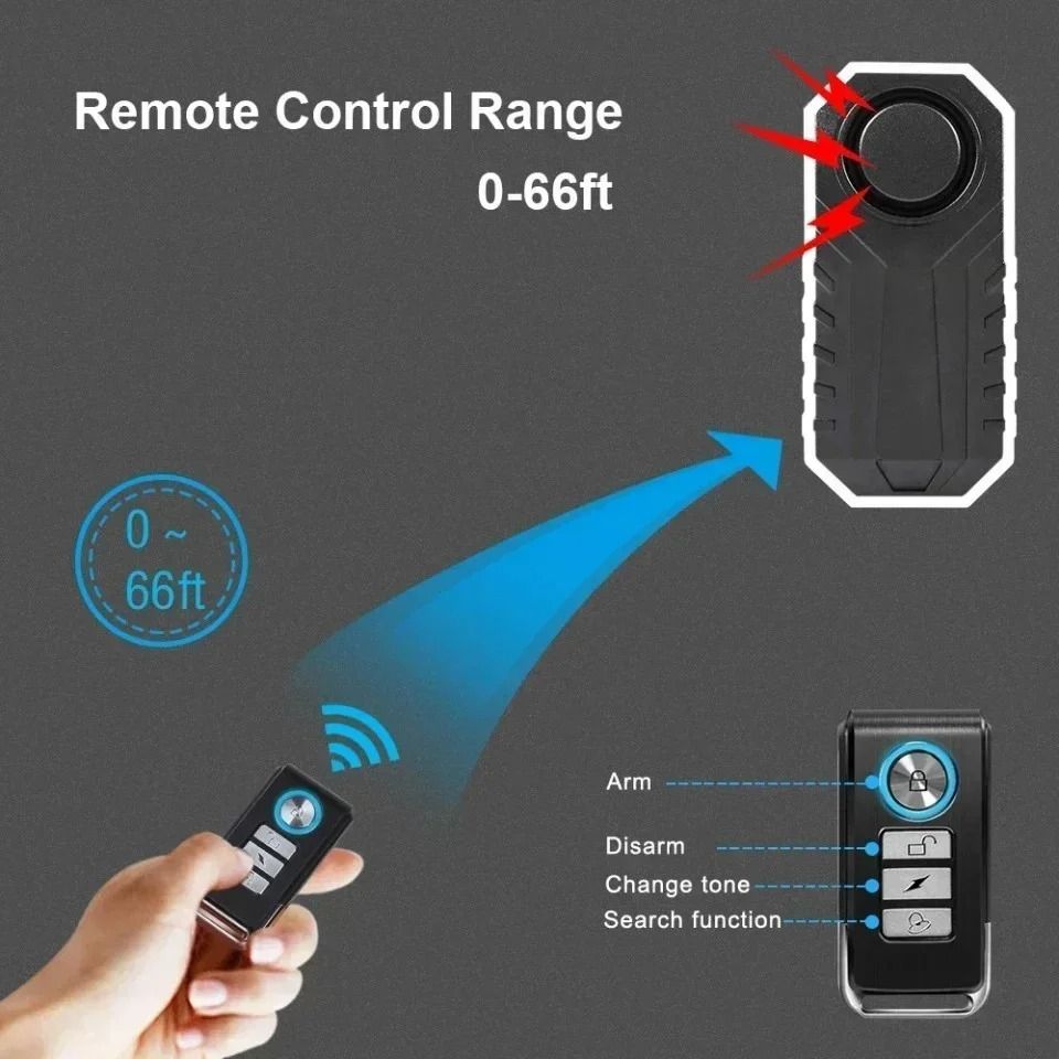 Elite Wireless Tactical Security and Anti-Theft Alarm System