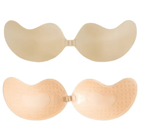 Seamless Self Adhesive Strapless Push Up Bra Invisible Silicone Lift