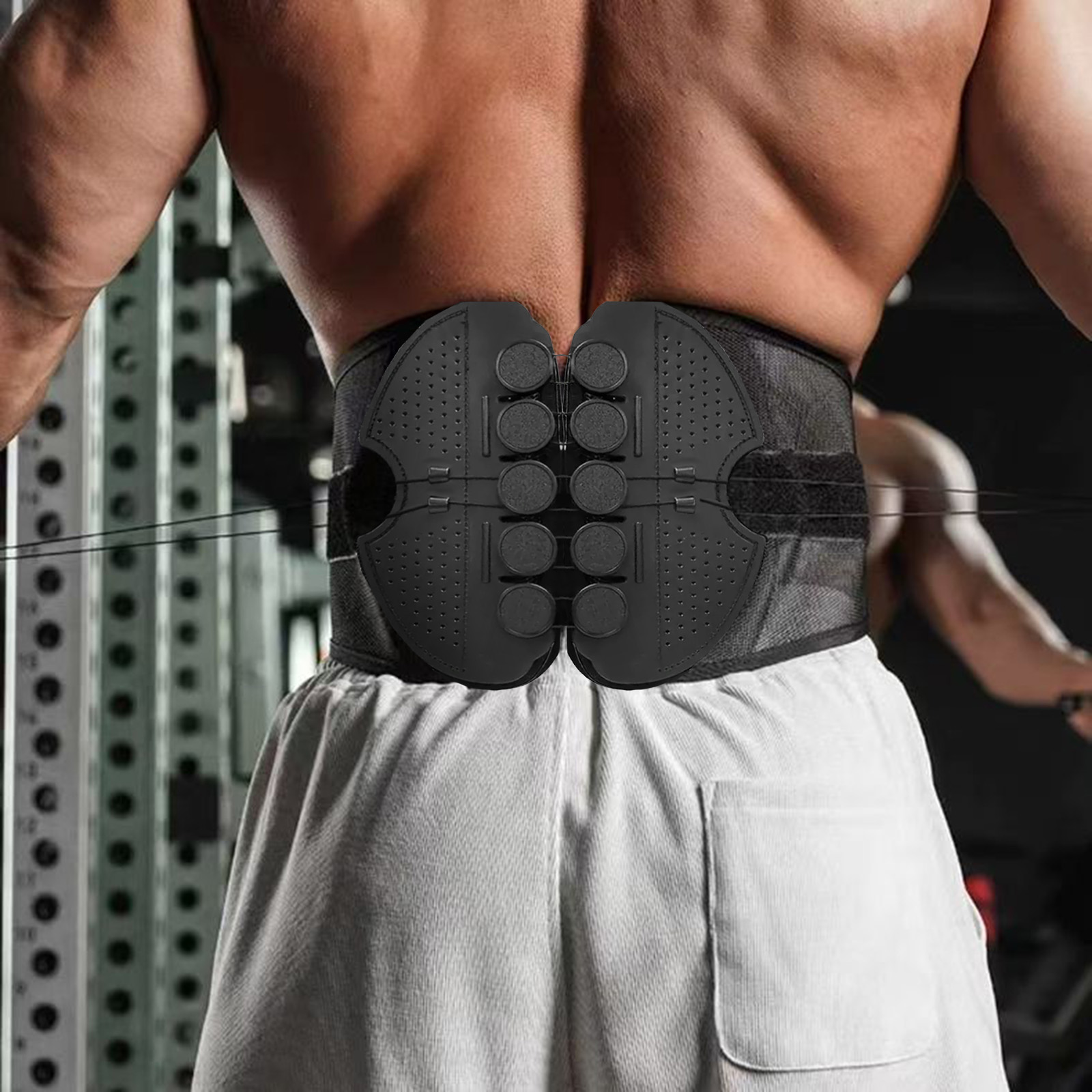 Adjustable Lumbar Support Belt for Lower Back Relief and Posture Support