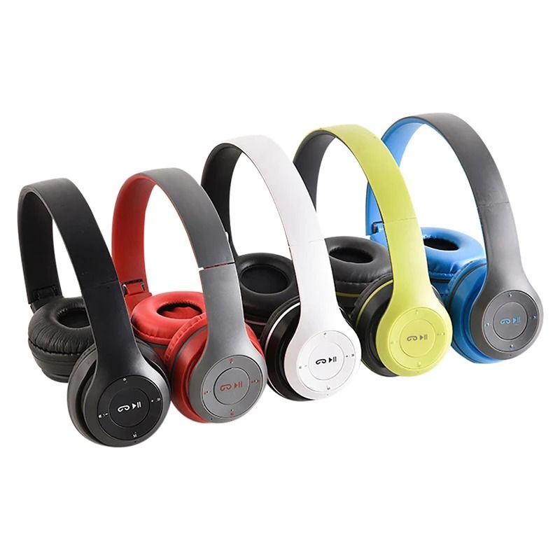 Wireless Bluetooth 5.3 Over Ear Headphones with HIFI Stereo and Microphone