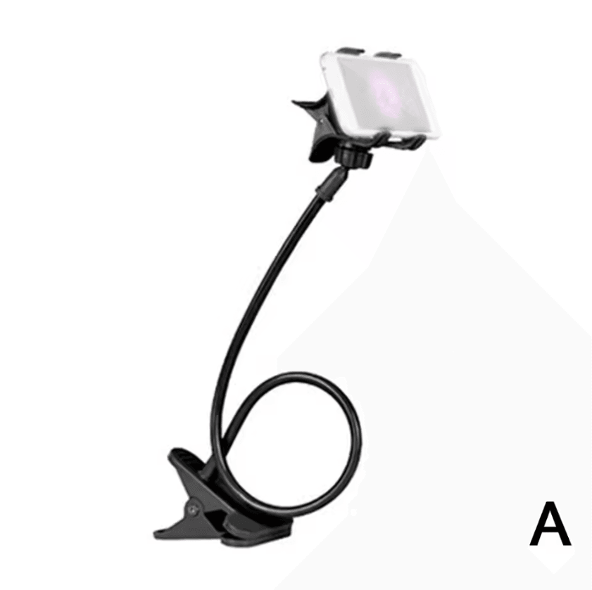 Flexible Lazy Arm Mobile Phone Holder – Adjustable Bed & Desk Mount Stand