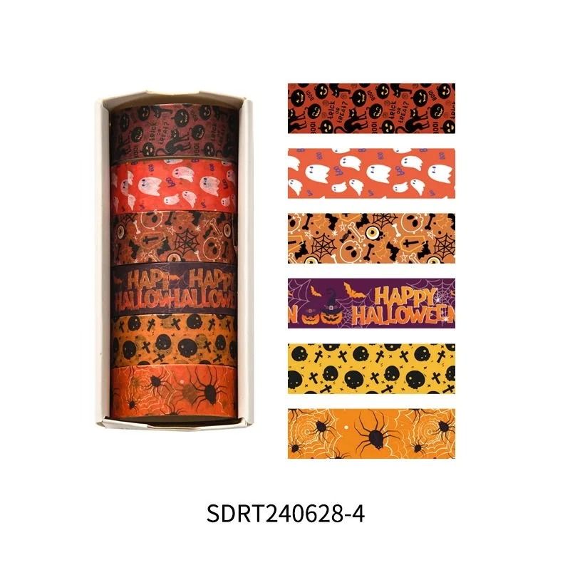 Spooky Season Happy Halloween Washi Tape Set