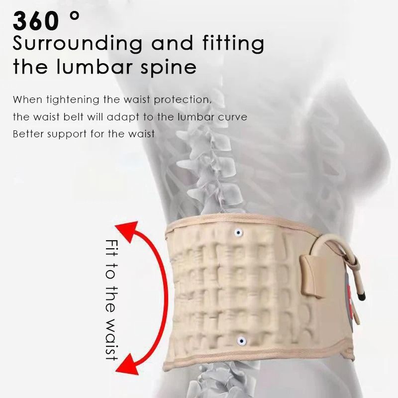 Medical-Grade Inflatable Lumbar Traction Belt