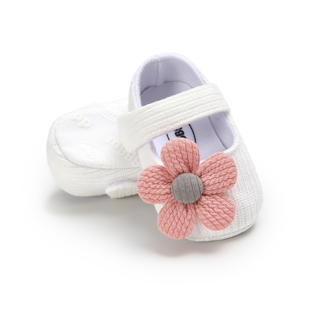 Baby Girls Cotton Shoes Retro Style Spring Autumn Prewalkers, Infant Soft Bottom Toddler First Walking Shoes