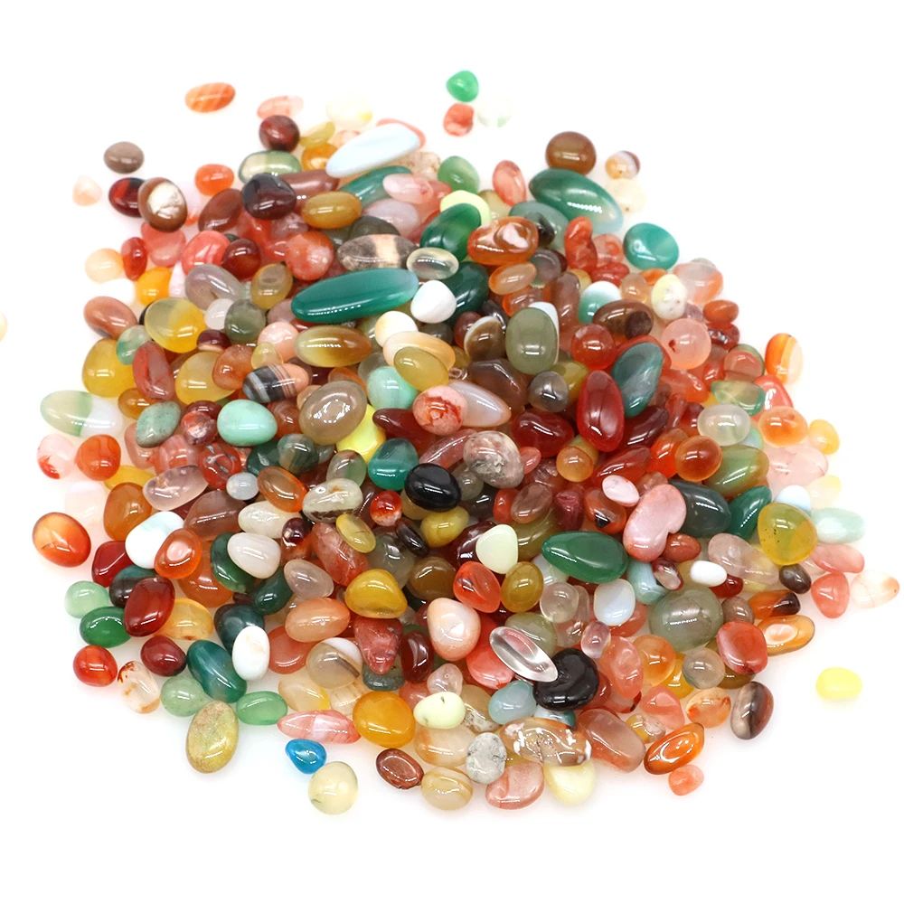 Natural Agate Chip Stones for Crafts, Aquariums & Crystal Decor