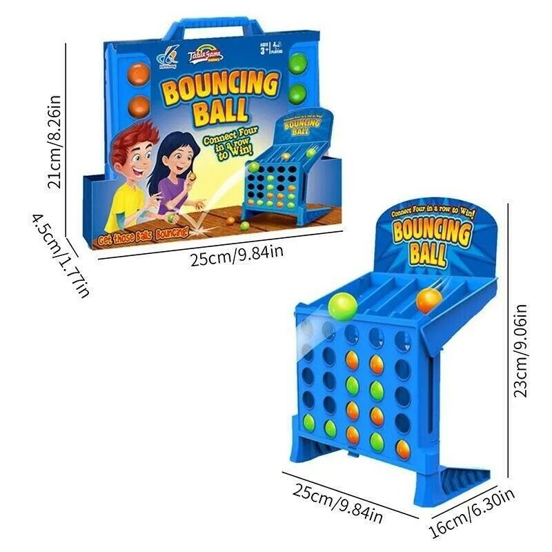 Bouncing Ball Shots Game Interactive Parent Child Table Game for Kids