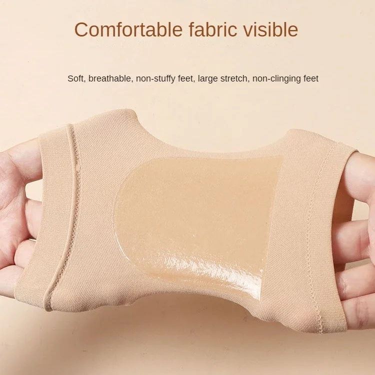 Heel Protective Foot Cover Socks Silicone Anti-Crack Moisturizing Pain Relief Socks Unisex Feet Care