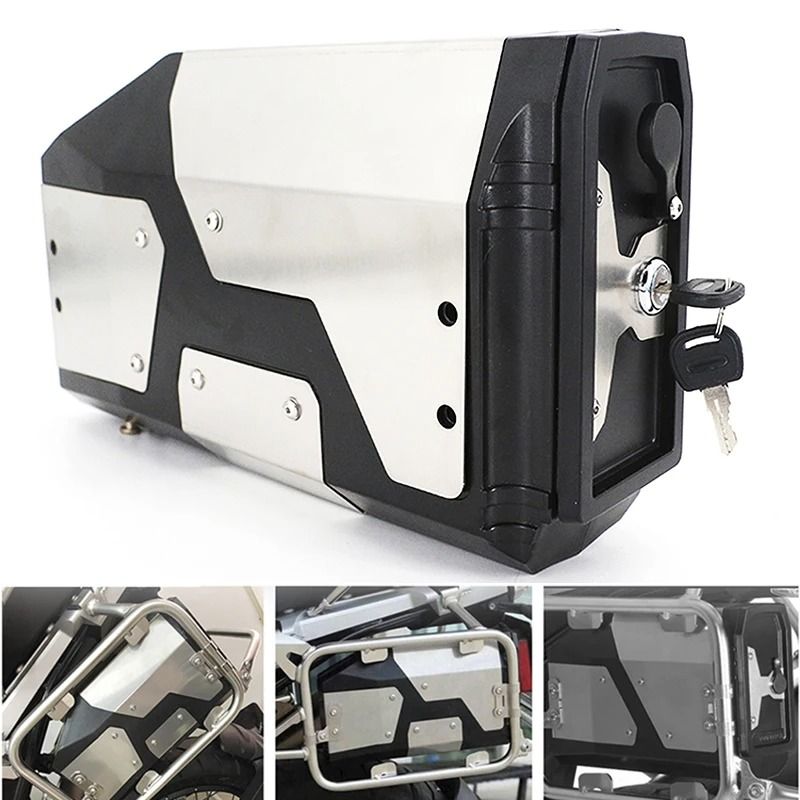 BMW GS Adventure 4.2L Aluminum Tool Box | Secure External Storage for R1250GS, R1200GS, F850GS & F750GS