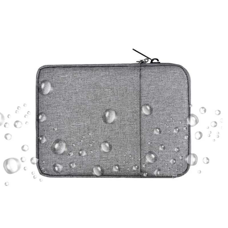 Shockproof Tablet Sleeve Carrying Case with Zipper Pockets