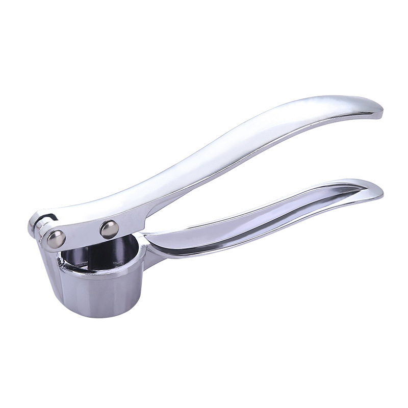 Stainless Steel Garlic Press Rocker Manual Garlic Mincer