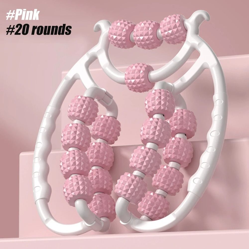 Newest 20 Wheel Annular Leg Clamp Massager – Anti-cellulite Body Slimming Roller