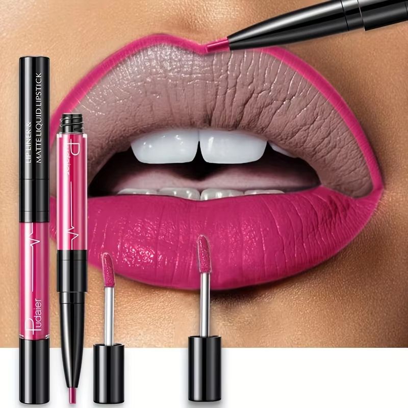 Ultra-Precise Waterproof High Pigment Lip Liner - Smooth, Sweatproof, Long-Lasting Lip Contour Pencil