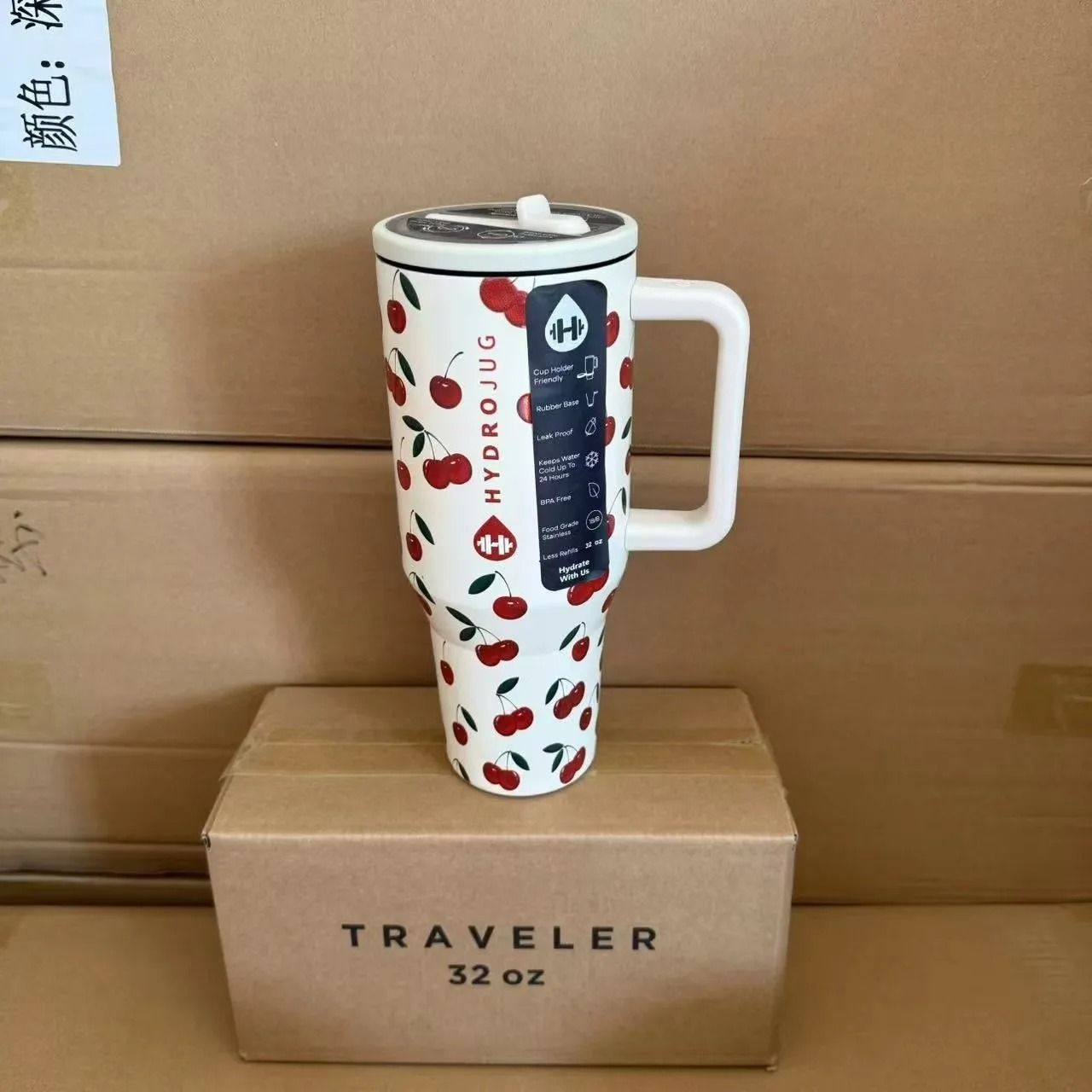 Insulated Stainless Steel Travel Tumbler with Straw Lid
