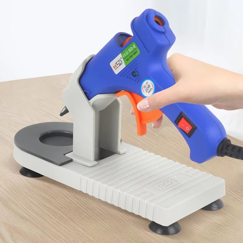 Hot Glue Gun Holder Stand – Acrylic Organizer for DIY Home Repair & Crafting Tools