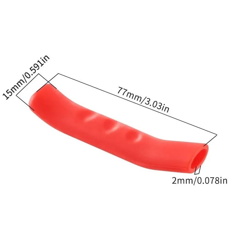 Anti-Slip Silicone Brake Lever Covers – Waterproof Protective Grips for Bicycle Brake Handles