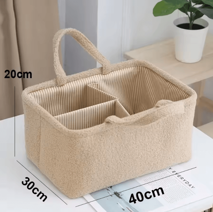 Portable Mommy Diaper Bag – Multi-Function Baby Organizer & Bottle Storage Handbag