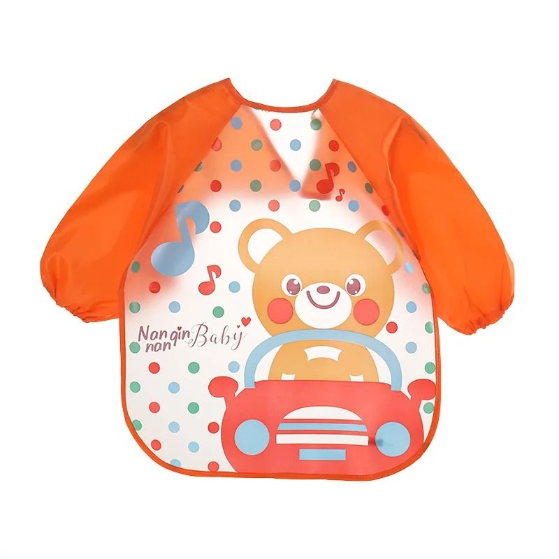 Waterproof Long Sleeve Baby Feeding Smock