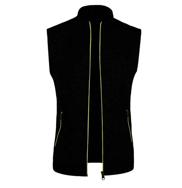 UrbanLayer Men Sleeveless Turtleneck Vest Jacket
