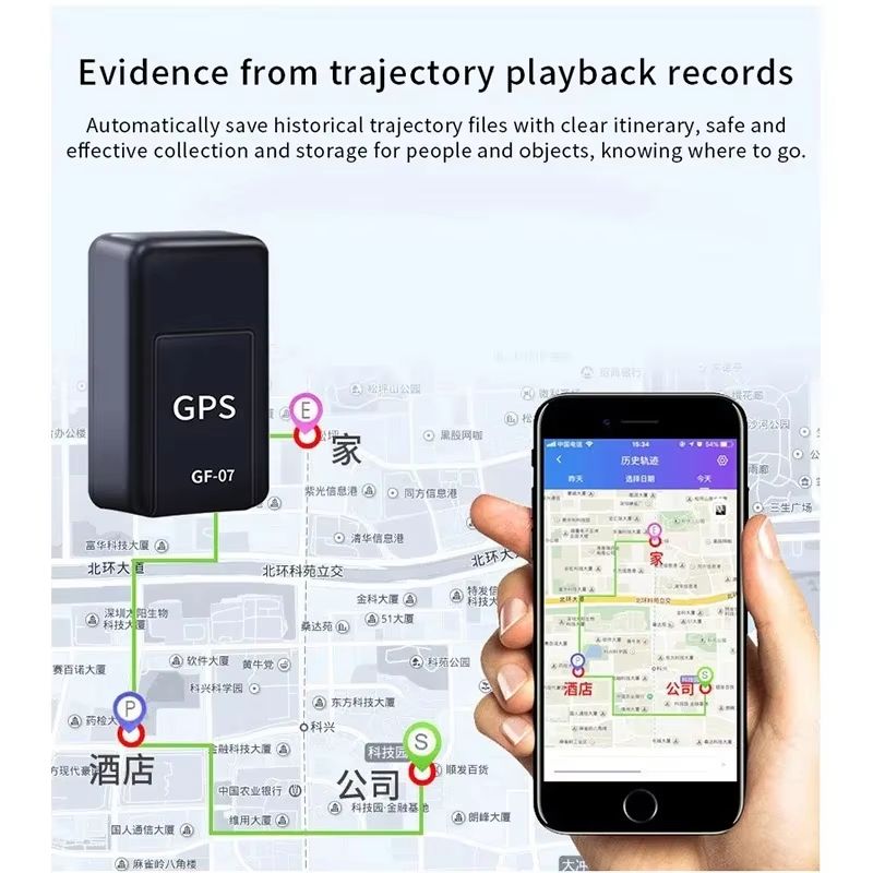 Micro Magnetic GPS Tracker Real-Time Anti-Theft Vehicle and Personal Tracker