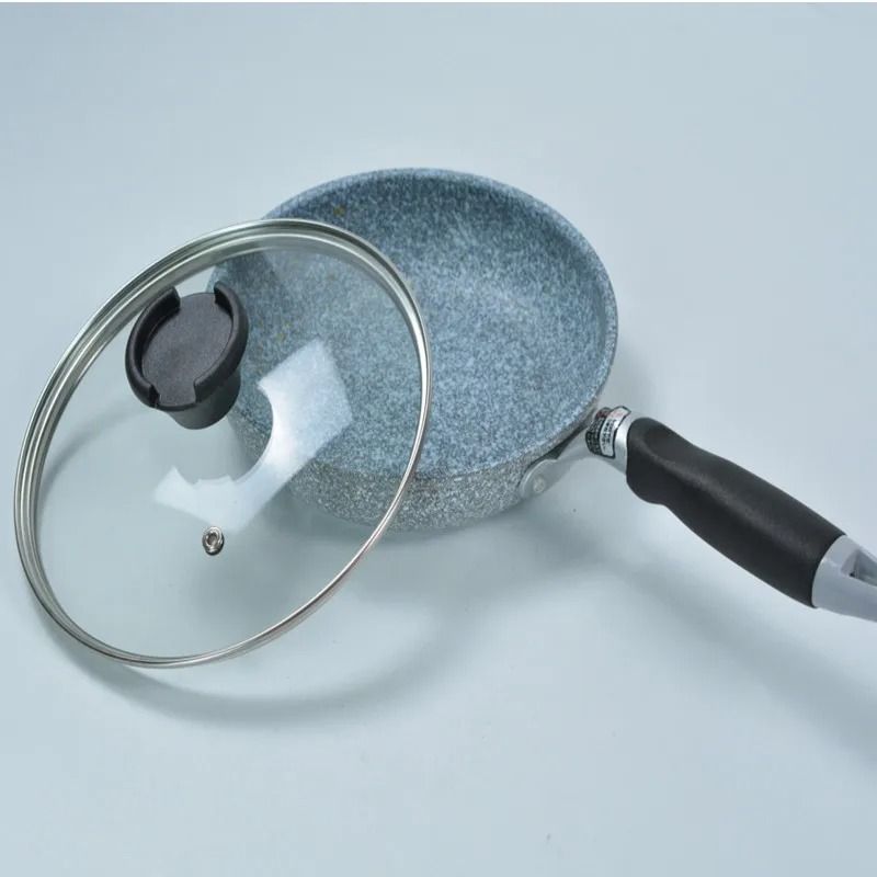 Stainless Steel Tempered Glass Lid with Knob for Pots and Pans