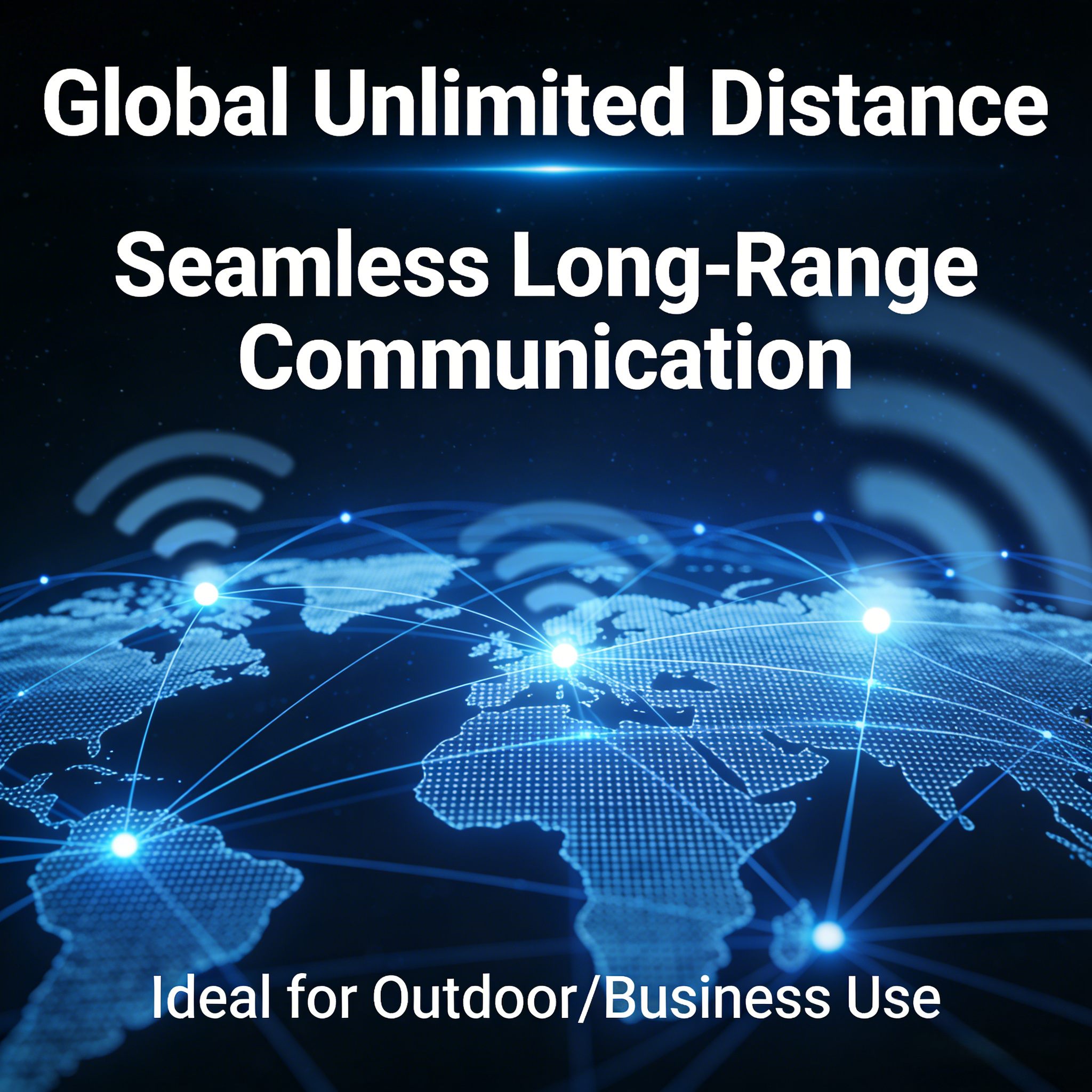Global POC Satellite Walkie Talkie Range
