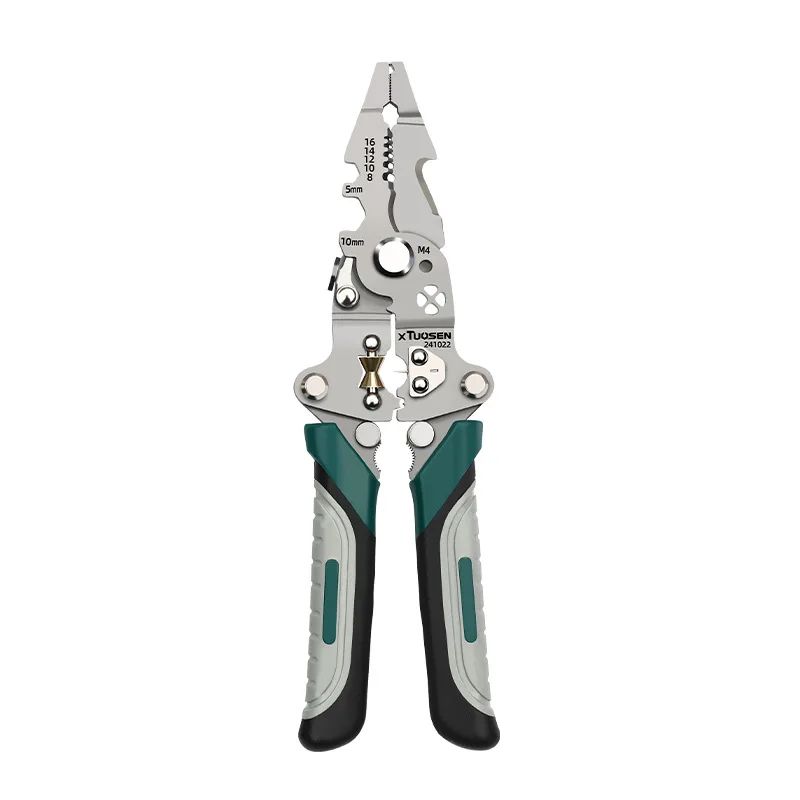 TUOSEN Multifunction Foldable Wire Stripper Pliers
