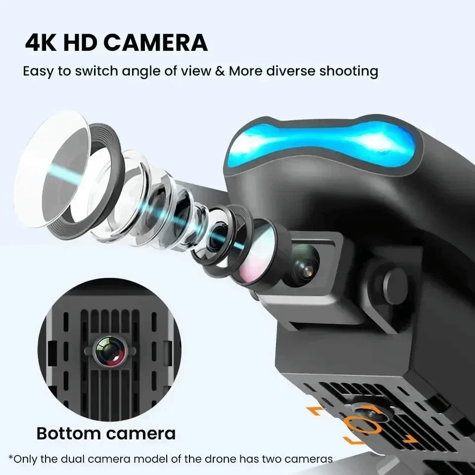 E99 Pro Drone with 6K Camera and Altitude Hold Quadcopter
