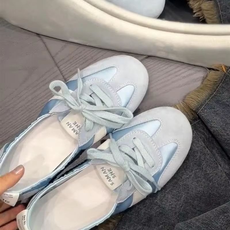 Women Ballet Flat Shoes Round Toe Breathable Mary Jane Strap