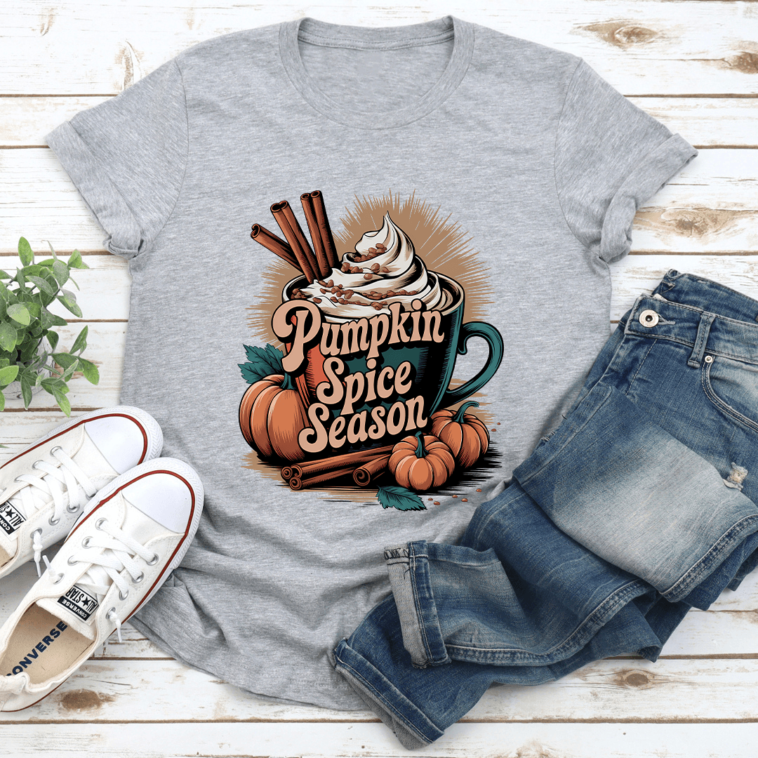 Pumpkin Spice Season Latte Tee