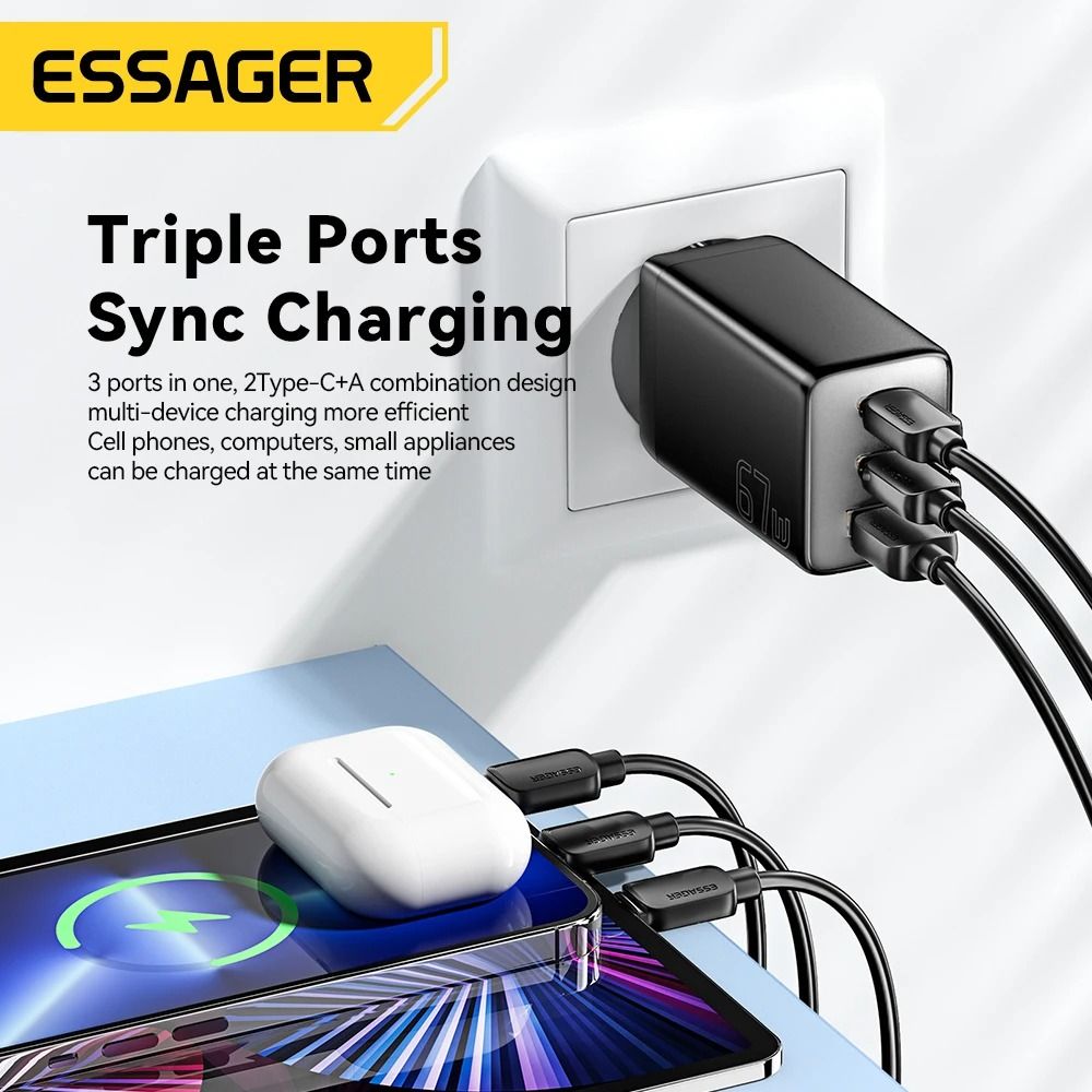 Essager 67W GaN USB-C Fast Charger