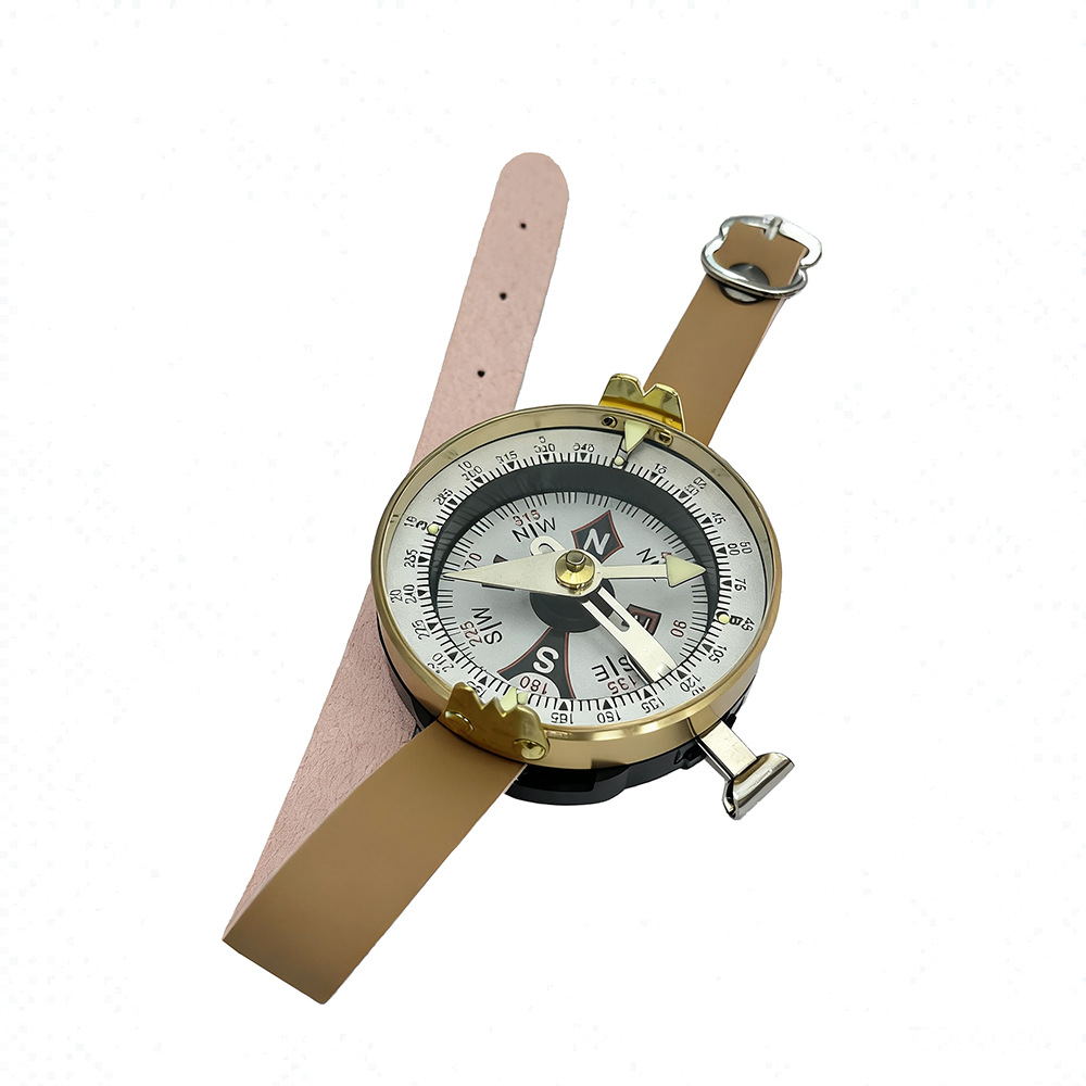 Vintage Pocket Compass Hiking Compass for Camping and Survival