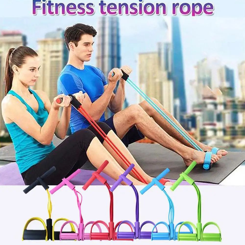 Pedal Resistance Band Exercise Trainer