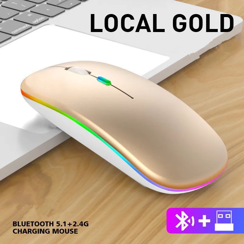 Rechargeable Wireless Bluetooth Mouse