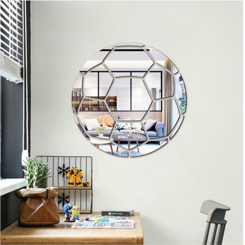 Self-Adhesive Acrylic Wall Decal for Bedroom, Office, Restaurant Decor