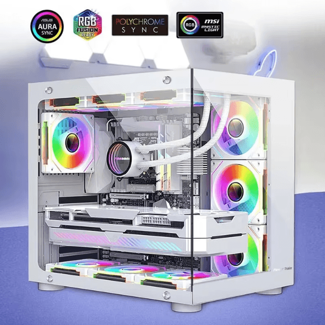 OEM PRISM 4 PRO 120mm ARGB PWM Cooling Fan – Quiet High-Airflow PC Case Fan