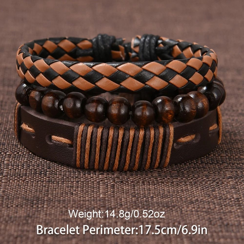 Modern Mens Watch And Bracelet Set