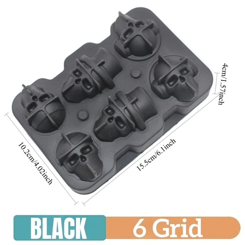 Silicone Ice Cube Molds Reusable Cocktail Freezer Tray