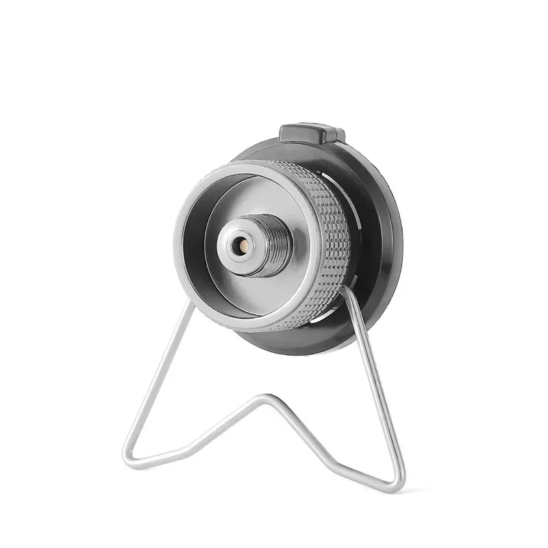Butane Gas Adapter with Bracket for Camping Stove, Outdoor Butane Conversion Joint
