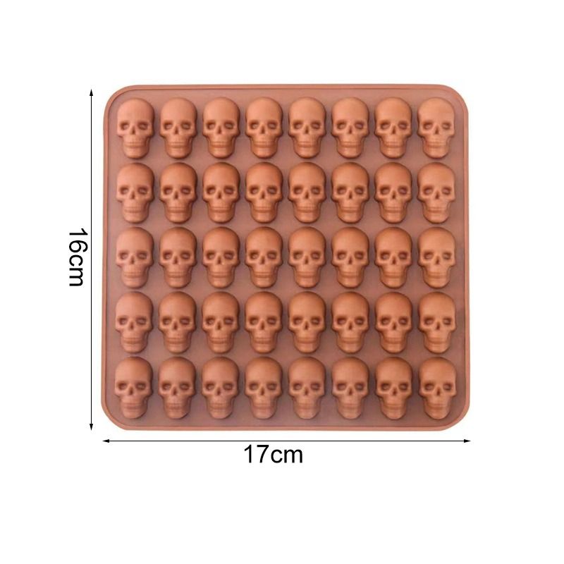 Pumpkin Skull Silicone Ice and Baking Mold