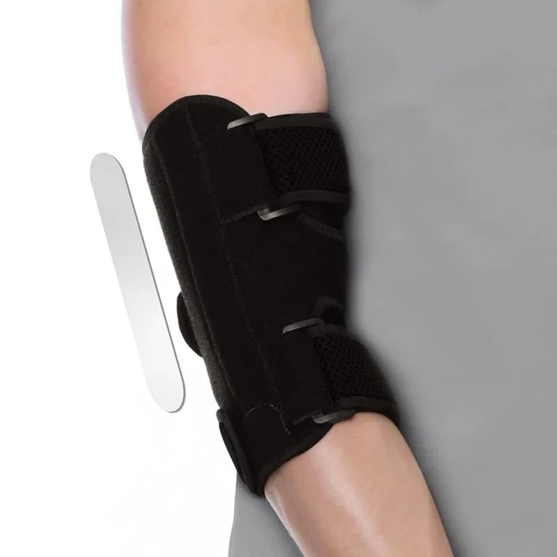 Aero-Stabilize Elbow Recovery System – Premium Dual-Splint Cubital Tunnel & Sports Protection Brace