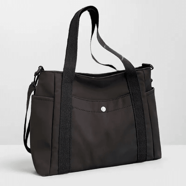 Large Capacity Nylon Crossbody Bag with Adjustable Shoulder Strap