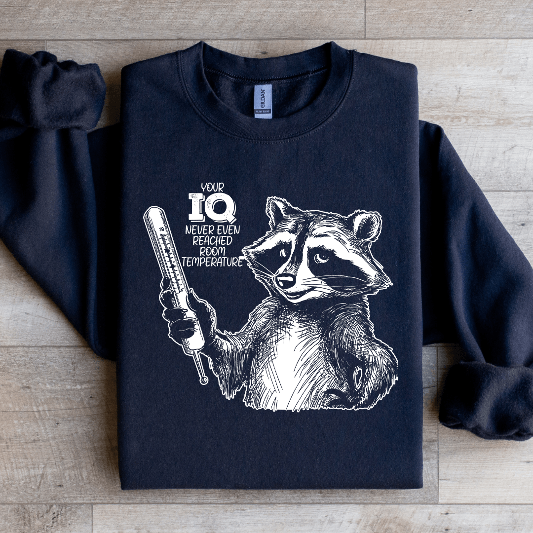 Your IQ Never Even Reached Room Temperature Sweatshirt