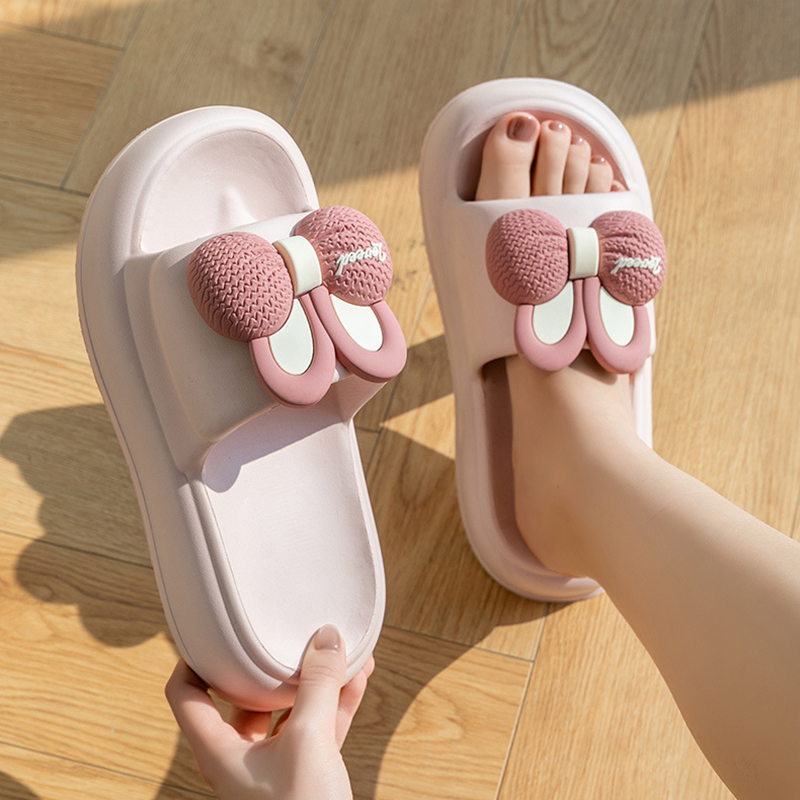 Premium Trendy Cartoon Designer Summer Sandals, Casual Women's Slippers for Home, Bathroom, Platform Beach