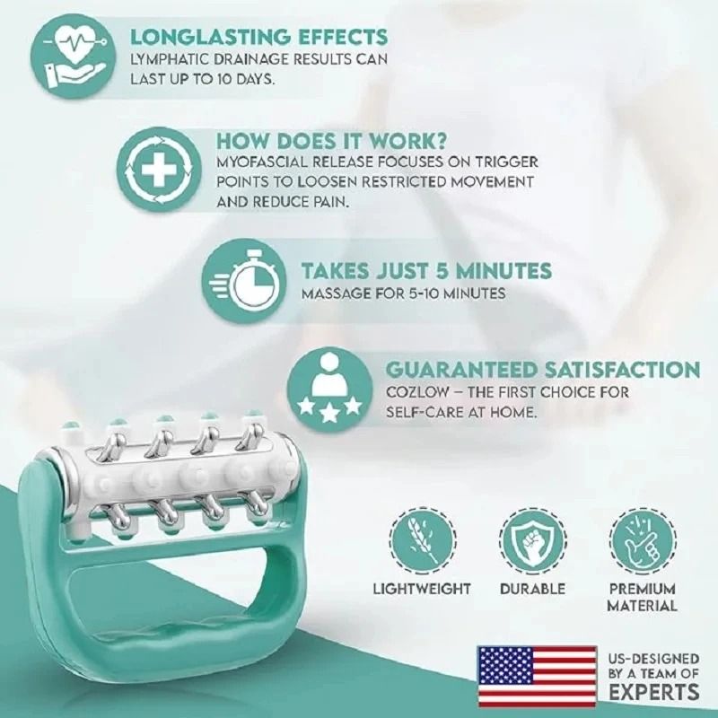 Handheld Lymphatic Drainage & Fascia Release Roller